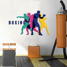 Load image into Gallery viewer, Vinyl Wall Decal Fight Club Kickboxing MMA Fighters Gym Sports Stickers Mural Large Decor- GD561