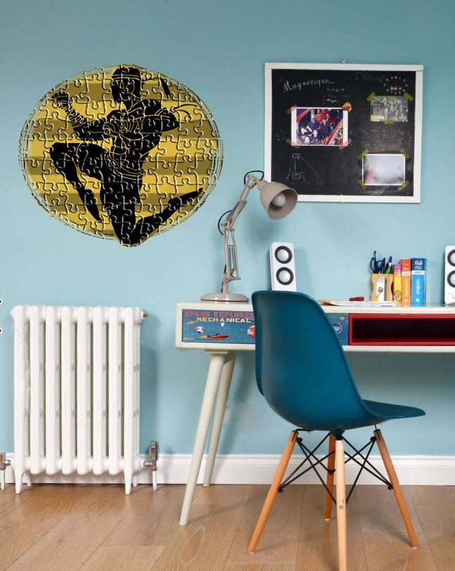 Wall Vinyl Decal Home Decor Art Sticker Running Martial Arts Sport Fitness Gym Room Removable Stylish Mural Unique Design-GD564