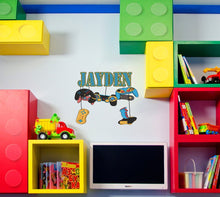 Load image into Gallery viewer, Wall Vinyl Decal Home Decor Art Sticker 3D Personalized Name Boy Girl Gamer Controller Video Game Studio Teen Nursery Play Room decals-GD580