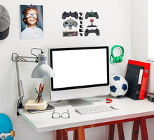 Load image into Gallery viewer, Wall Vinyl Decal Home Decor Art Sticker 3D Personalized Name Boy Girl Gamer Controller Video Game Studio Teen Nursery Play Room Decal- GD612