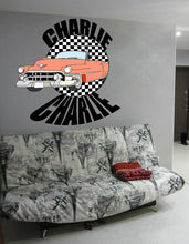 Load image into Gallery viewer, Sport car Custom name wall decal, personalized sticker, personalized decal, wall sticker Сar decor, Sport racing vinyl sticker Car