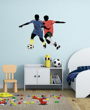 Load image into Gallery viewer, Football Wall Sticker- Decal Stickers and Mural for Kids Boys Girls Room and Bedroom. Sport Wall Art for Home Decor and Decoration-GD653