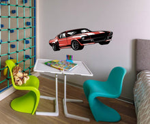 Load image into Gallery viewer, Wall decal art stickers Car, Wall sticker Racing Car decor, Red car vinyl sticker