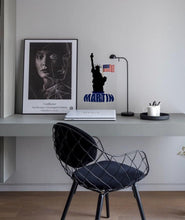 Load image into Gallery viewer, Statue of Liberty Custom Name Wall Decal, Personalized Sticker, Personalized Decal, Wall Sticker American Flag Decor, Flag Vinyl Sticker,