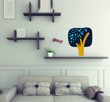 Load image into Gallery viewer, Tree Wall Decals, Peel Stick Wallpaper for Living Room Wall Decor, Boho Tree vinyl sticker, decal Boho Plant-GD732