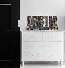 Load image into Gallery viewer, NY City Custom name wall decal, personalized sticker, personalized decal, wall sticker Manhattan decor, win vinyl sticker New York Manhattan