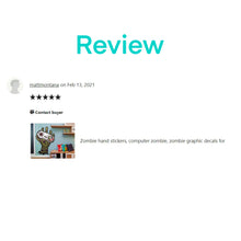 Load image into Gallery viewer, Zombie hand game controller Wall Decal, Zombie hand game controller Wall stickers, zombie xbox joystick decal, Video Game Wall Decals- GD538