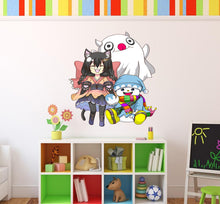 Load image into Gallery viewer, Anime Nursery Decal, Anime Nursery Sticker, Anime Nursery Wall Decor