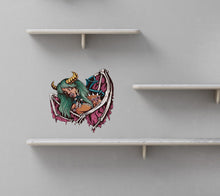 Load image into Gallery viewer, Fantasy Vampire Decal, Fantasy Vampire Sticker, Fantasy Vampire Wall Decor