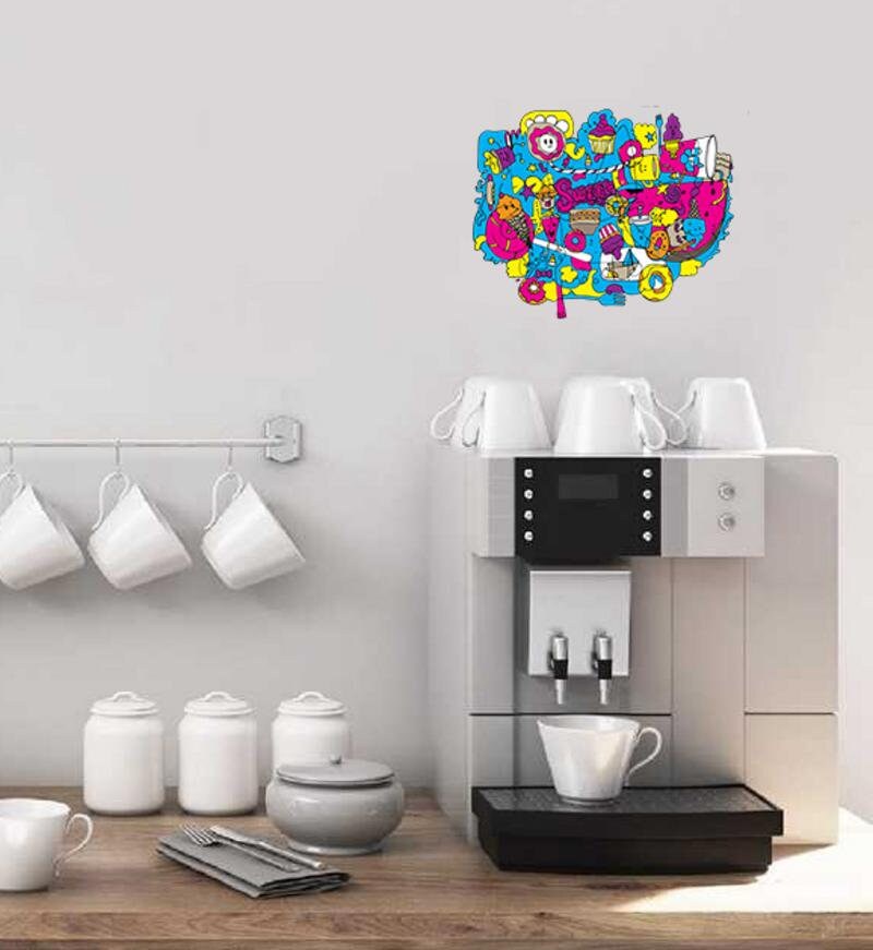 Deserts Kitchen Decal, Sweets Kitchen Decal, Sweets Kitchen Sticker, Sweets Kitchen Wall Decor