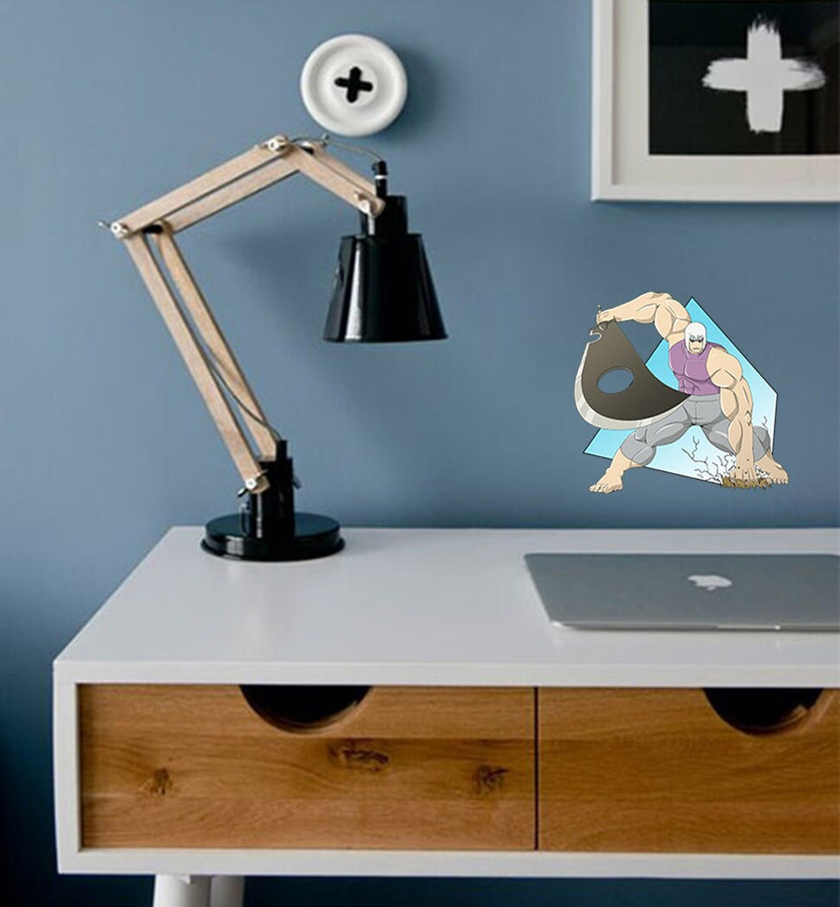 Fantasy Anime Decal, Fantasy Anime Sticker, Fantasy Anime Wall Decor