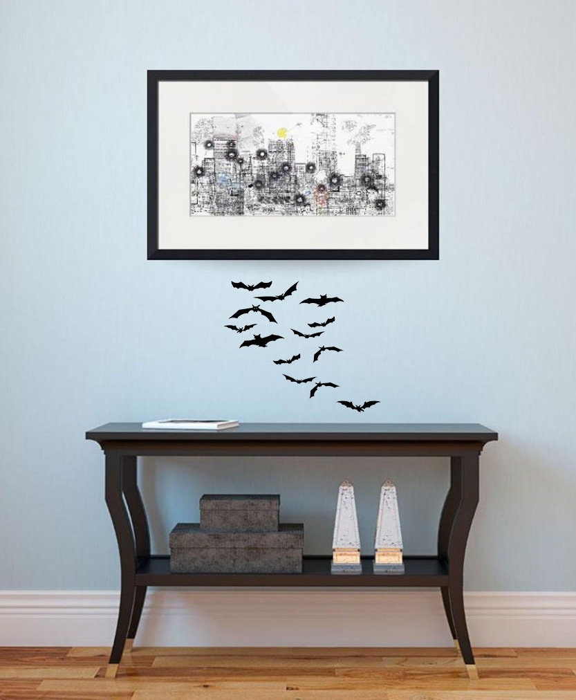 Bats Wall Decal, Bats Wall sticker, Bats wall decor, Bats Wall Decal