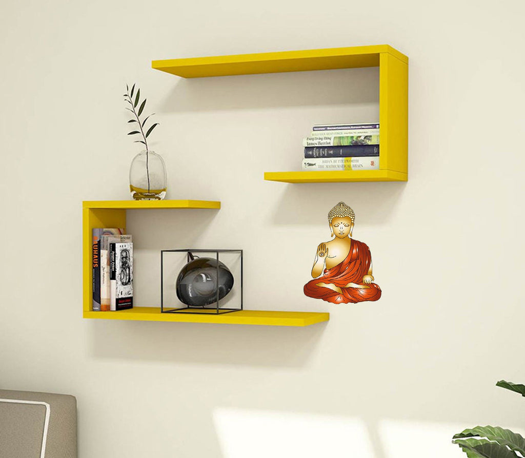 Buddha Decal, Buddha Sticker, Buddha Decor, Buddha Wall Decal, Buddha Wall Sticker