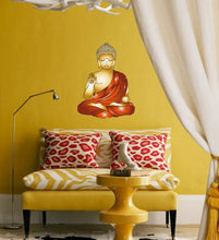 Load image into Gallery viewer, Buddha Decal, Buddha Sticker, Buddha Decor, Buddha Wall Decal, Buddha Wall Sticker
