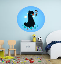 Load image into Gallery viewer, Loch Ness Monster Decal, Loch Ness Nursery Decor, Baby Loch Ness Monster Decor