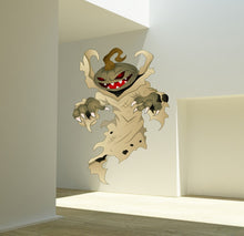 Load image into Gallery viewer, Evil Pumpkin Wall Decal, Evil Pumpkin Wall sticker, Evil Pumpkin Halloween decor