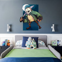 Load image into Gallery viewer, Jason Halloween Decal, Jason Halloween Sticker, Jason Halloween Wall Decor