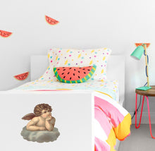 Load image into Gallery viewer, Cherub on a Cloud Decal, Cherub on a Cloud Sticker, Cherub on a Cloud Wall Decor