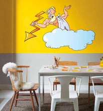 Load image into Gallery viewer, Zeus Wall Decal, Zeus Wall sticker, Zeus wall decor