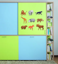Load image into Gallery viewer, Animals for Nursery Decal, Animals for Nursery Sticker, Animals for Nursery Wall Decor