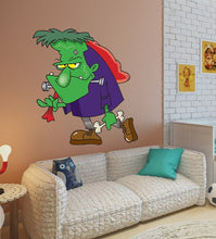 Load image into Gallery viewer, Cartoon Frankenstein Decal, Cartoon Frankenstein Sticker, Cartoon Frankenstein Wall Decor