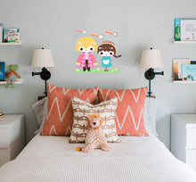 Load image into Gallery viewer, Kids Friendship Decal, Kids Friendship Sticker, Kids Friendship Nursery Decor
