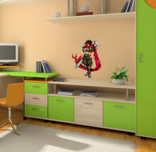 Load image into Gallery viewer, Anime Warrior Decal, Anime Warrior Sticker, Anime Warrior Wall Decor, Anime Warrior Decor