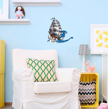 Load image into Gallery viewer, Ship Nursery Decal, Ship Nursery Sticker, Ship Nursery Wall Decor