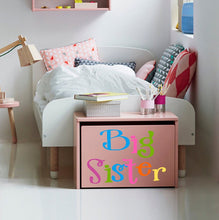 Load image into Gallery viewer, Big Sister Wall Decal, Big Sister Wall sticker, Big Sister wall decor