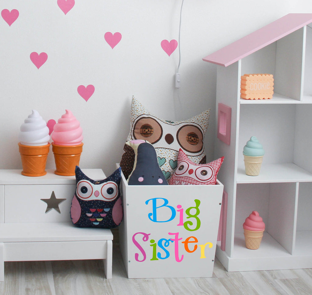 Big Sister Wall Decal, Big Sister Wall sticker, Big Sister wall decor