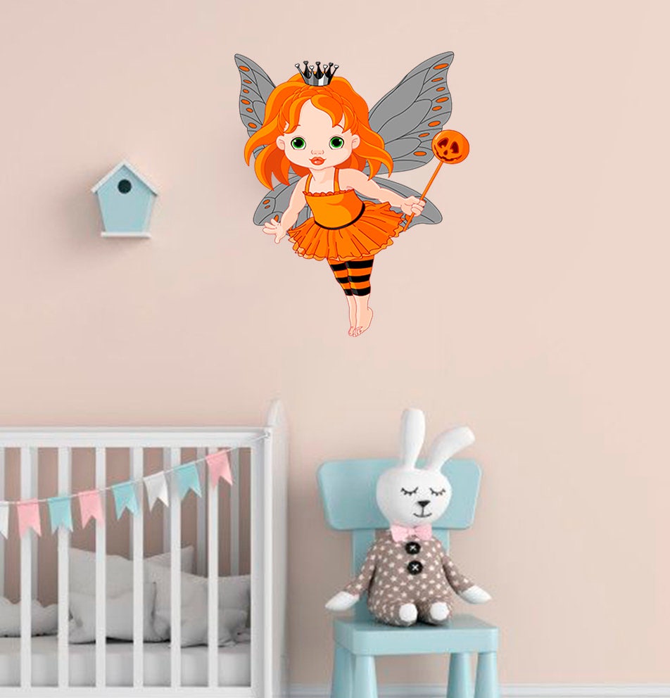 Fairy Princes Nursery Decal, Fairy Princes Nursery Sticker, Fairy Princes Nursery Wall Decor