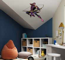 Load image into Gallery viewer, Superhero Wall Decal, Superhero Wall sticker, Superhero wall decor