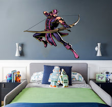 Load image into Gallery viewer, Superhero Wall Decal, Superhero Wall sticker, Superhero wall decor
