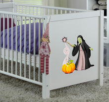 Load image into Gallery viewer, Halloween Witch Decal, Witch Sticker, Halloween Decor