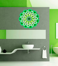 Load image into Gallery viewer, Mandala Heart Wall Decal, Mandala Heart Wall sticker, Mandala Heart wall decor