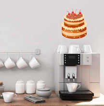 Load image into Gallery viewer, Cherry Cake Wall Decal, Cherry Cake Wall sticker, Cherry Cake wall decor