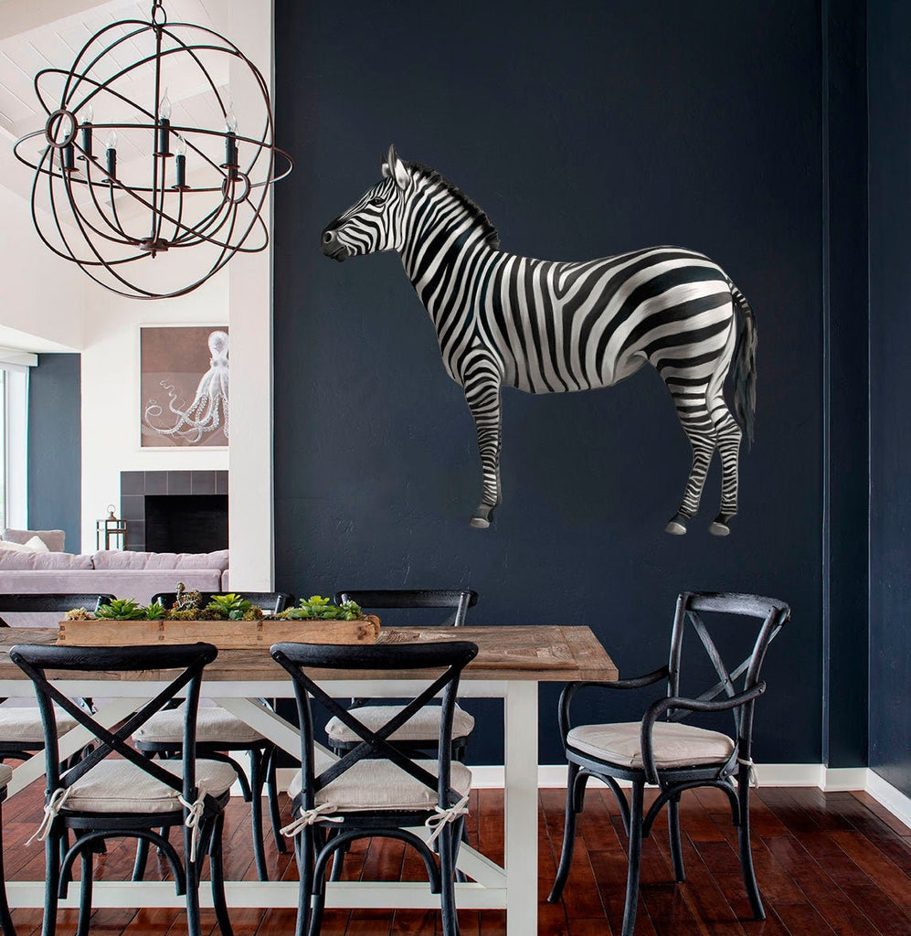 Zebra Decal, Zebra Sticker, Zebra Wall Decor