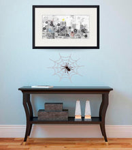Load image into Gallery viewer, Spider Web Wall Decal, Spider Web Wall sticker, Spider Web wall decor