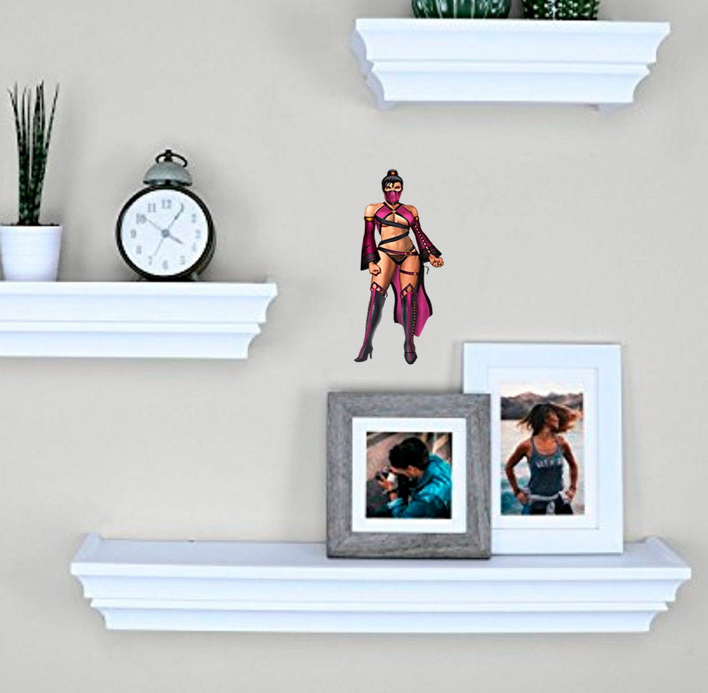 Combat Girl Decal, Combat Girl Sticker, Combat Girl Wall Decor