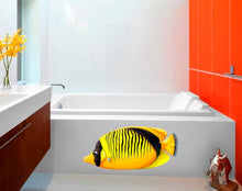 Load image into Gallery viewer, Bathroom Fish Decal, Bathroom Fish Sticker, Bathroom Fish Decor