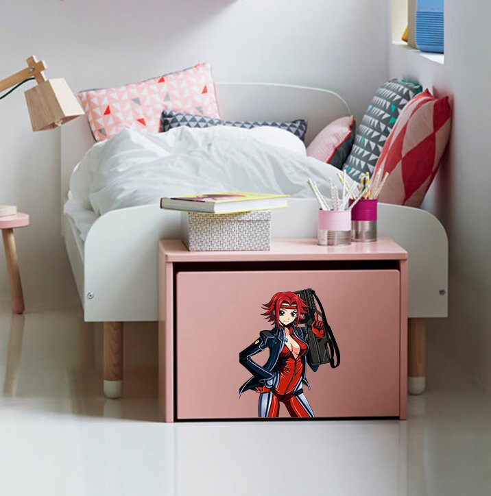 Anime Wall Decor, Anime Sticker, Anime Decal