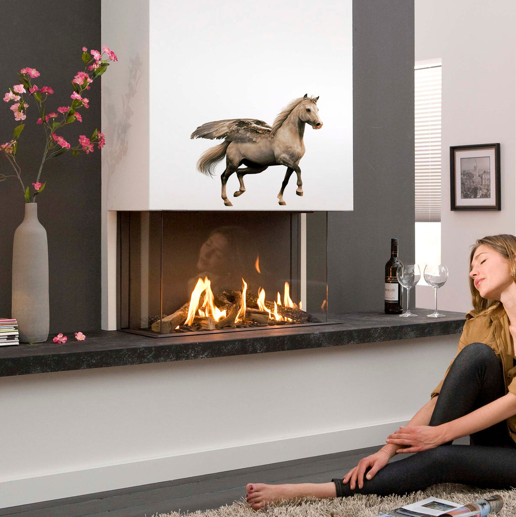 Pegasus Wall Decal, Pegasus Wall sticker, Pegasus wall decor