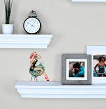 Load image into Gallery viewer, Pin-up Girl Decal, Pin-up Girl Sticker, Pin-up Girl Wall Decor