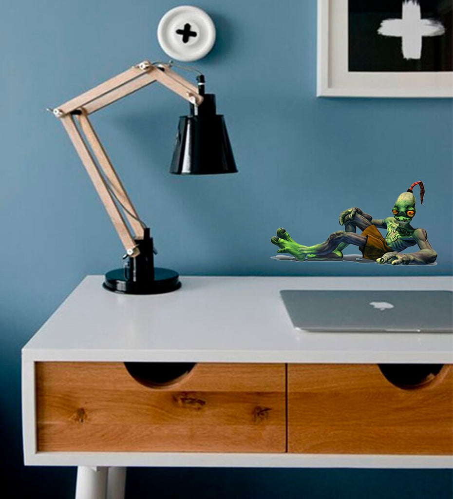 Alien Sticker, Alien Decal, Alien Wall Decor