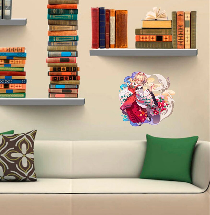 Fantasy Girl Decal, Fantasy Girl Sticker, Fantasy Girl Wall Decor