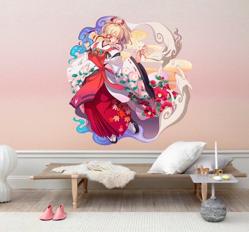 Fantasy Girl Decal, Fantasy Girl Sticker, Fantasy Girl Wall Decor