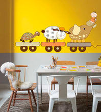 Load image into Gallery viewer, Nursery Animals Decal, Nursery Animals Sticker, Nursery Animals Wall Decor