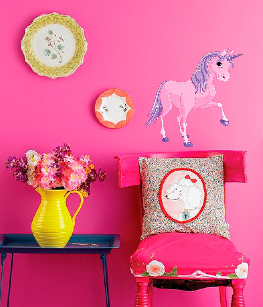 Baby Unicorn Sticker, Unicorn Nursery Decal, Unicorn Nursery Sticker, Unicorn Nursery Wall Decor