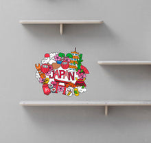 Load image into Gallery viewer, Japan Decal, Japan Sticker, Japan Wall Decor
