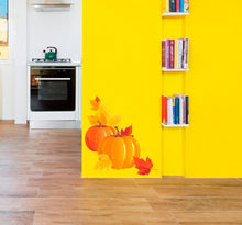 Load image into Gallery viewer, Pumpkin Decal, Pumpkin Sticker, Pumpkin Wall Decor, Pumpkin Wall Art